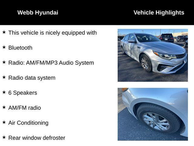 used 2019 Kia Optima car, priced at $13,617