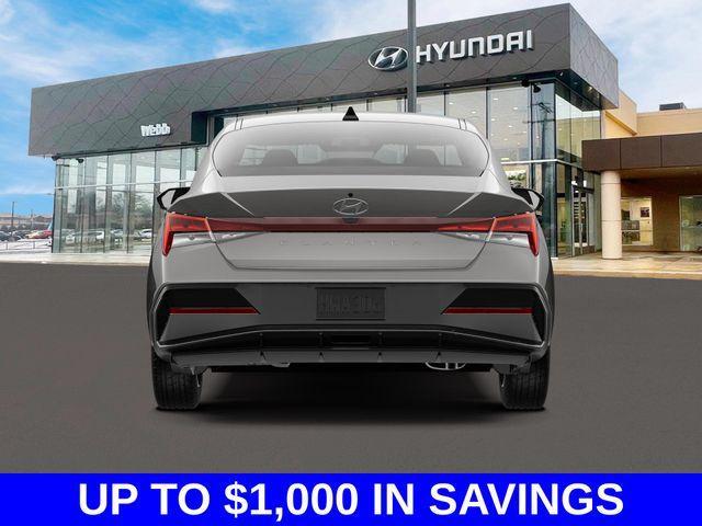 new 2024 Hyundai Elantra car, priced at $24,511