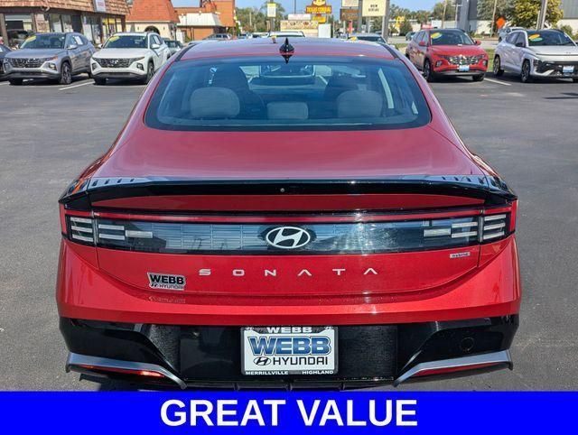 used 2024 Hyundai Sonata Hybrid car, priced at $25,975