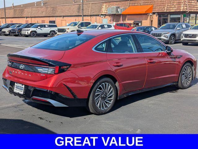 used 2024 Hyundai Sonata Hybrid car, priced at $25,975