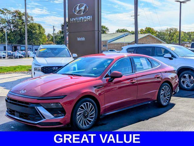 used 2024 Hyundai Sonata Hybrid car, priced at $25,975