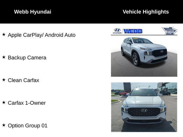 used 2022 Hyundai Santa Fe car, priced at $22,793