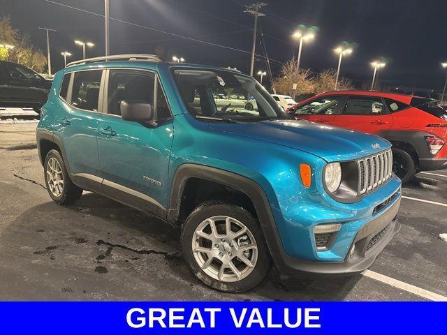 used 2022 Jeep Renegade car, priced at $17,901