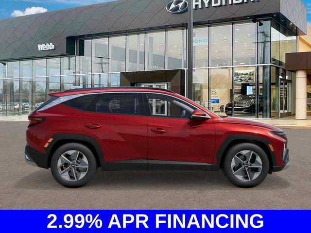 new 2025 Hyundai Tucson car, priced at $34,110