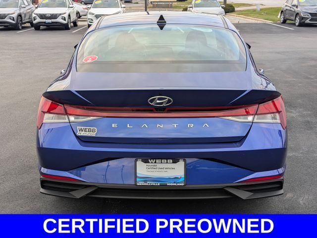 used 2022 Hyundai Elantra car, priced at $17,866