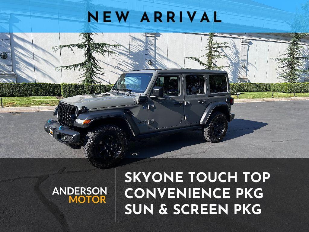 used 2023 Jeep Wrangler 4xe car, priced at $28,950