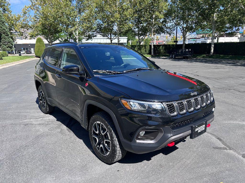 used 2024 Jeep Compass car, priced at $24,450