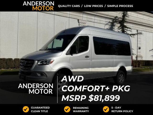 used 2023 Mercedes-Benz Sprinter 2500 car, priced at $62,950