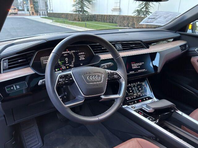 used 2024 Audi Q8 e-tron car, priced at $54,950