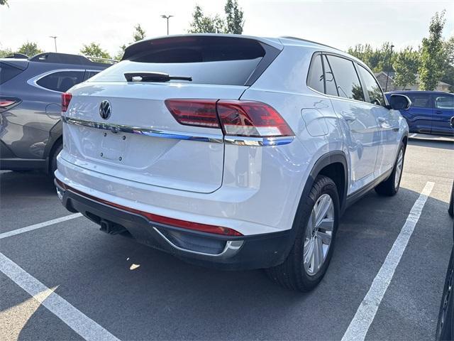 used 2021 Volkswagen Atlas Cross Sport car, priced at $20,250