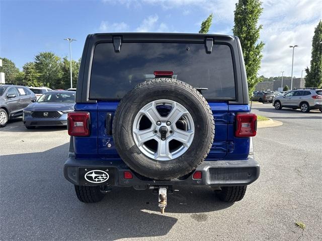 used 2020 Jeep Wrangler Unlimited car, priced at $20,500