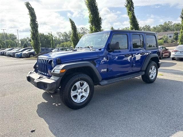 used 2020 Jeep Wrangler Unlimited car, priced at $20,500