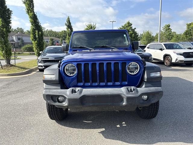 used 2020 Jeep Wrangler Unlimited car, priced at $20,500