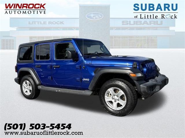 used 2020 Jeep Wrangler Unlimited car, priced at $22,000