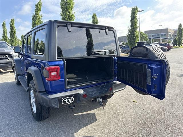 used 2020 Jeep Wrangler Unlimited car, priced at $20,500