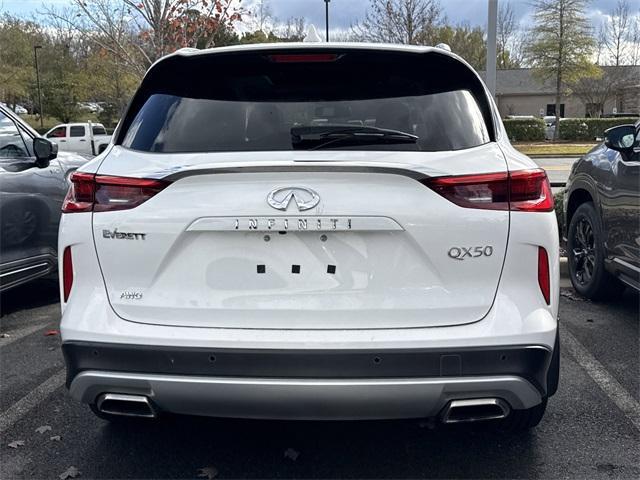 used 2021 INFINITI QX50 car, priced at $18,000