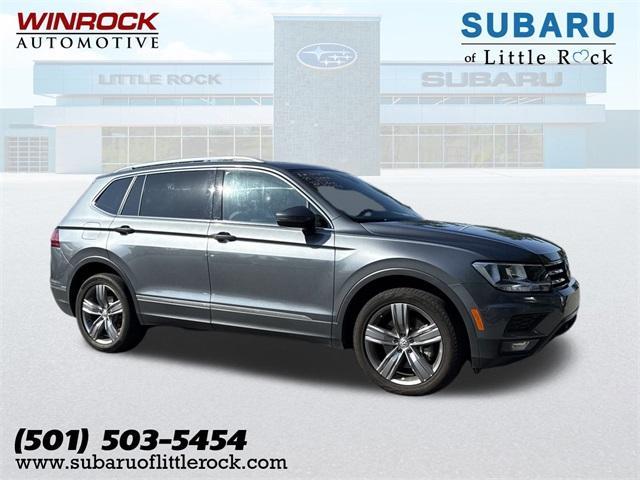 used 2021 Volkswagen Tiguan car, priced at $21,000