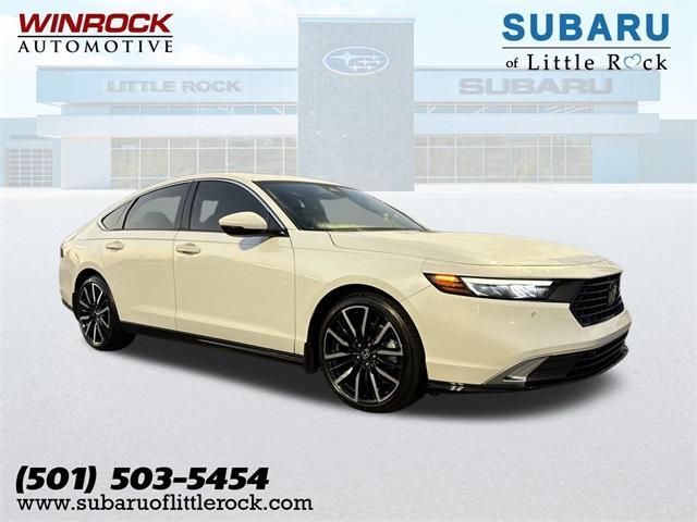 used 2023 Honda Accord Hybrid car, priced at $28,700