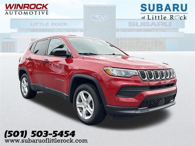 used 2023 Jeep Compass car, priced at $20,000
