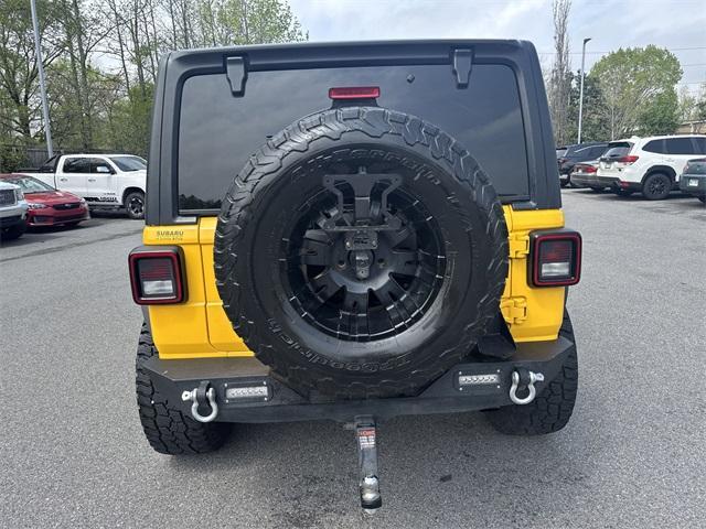 used 2020 Jeep Wrangler Unlimited car, priced at $23,900