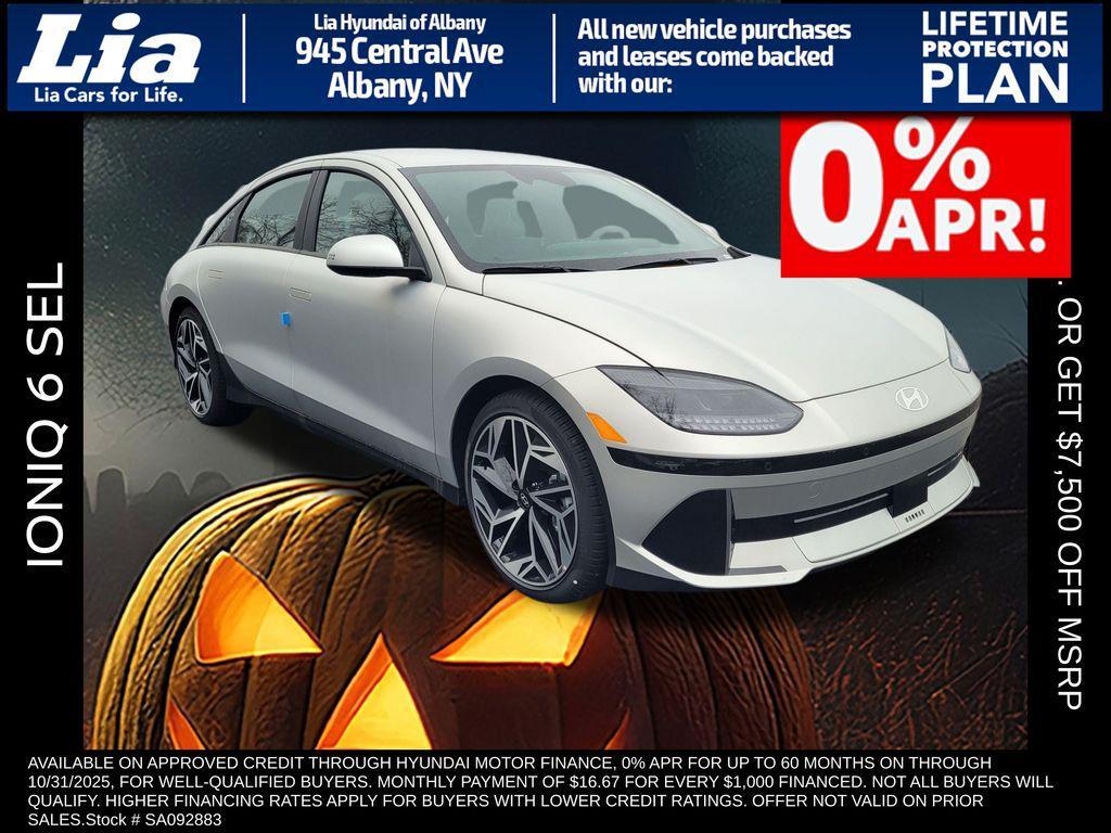 new 2025 Hyundai IONIQ 6 car, priced at $52,015