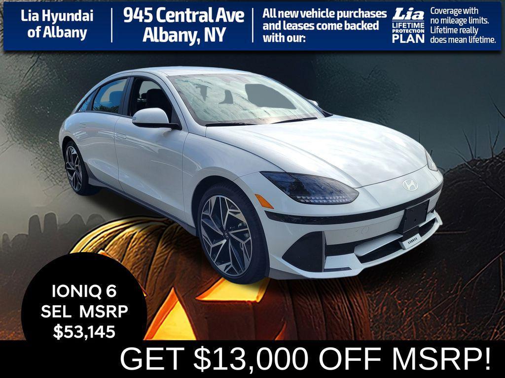 new 2023 Hyundai IONIQ 6 car, priced at $53,145