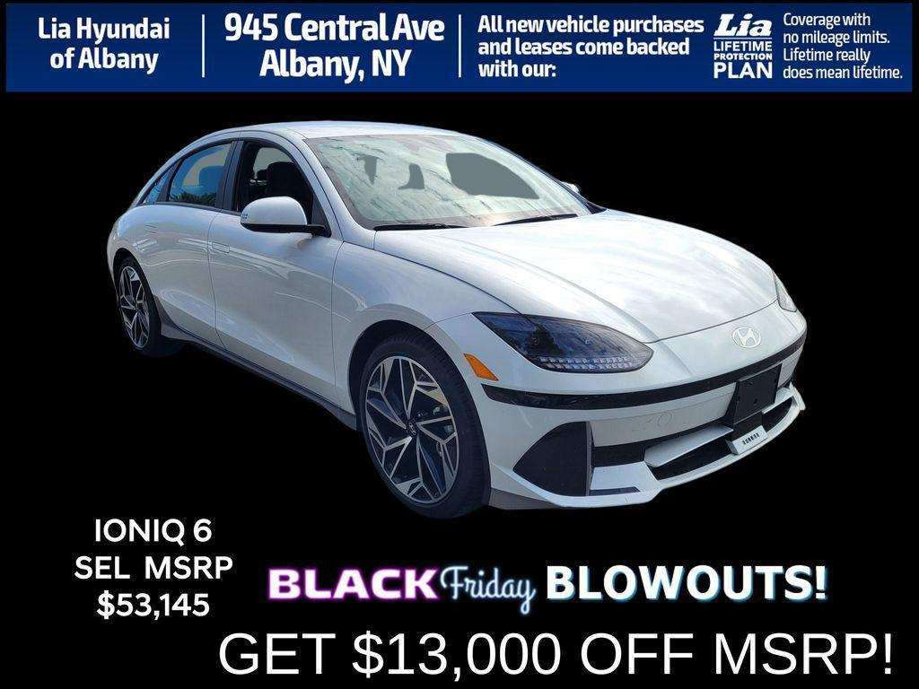 new 2023 Hyundai IONIQ 6 car, priced at $53,145