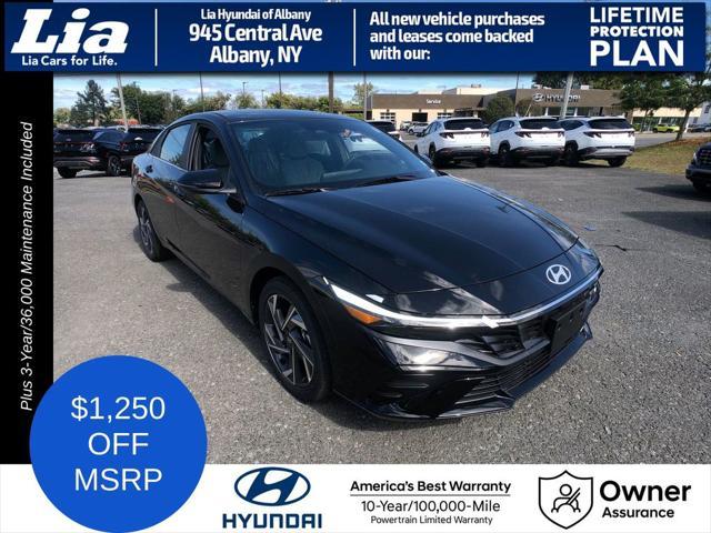 new 2025 Hyundai Elantra car, priced at $31,095