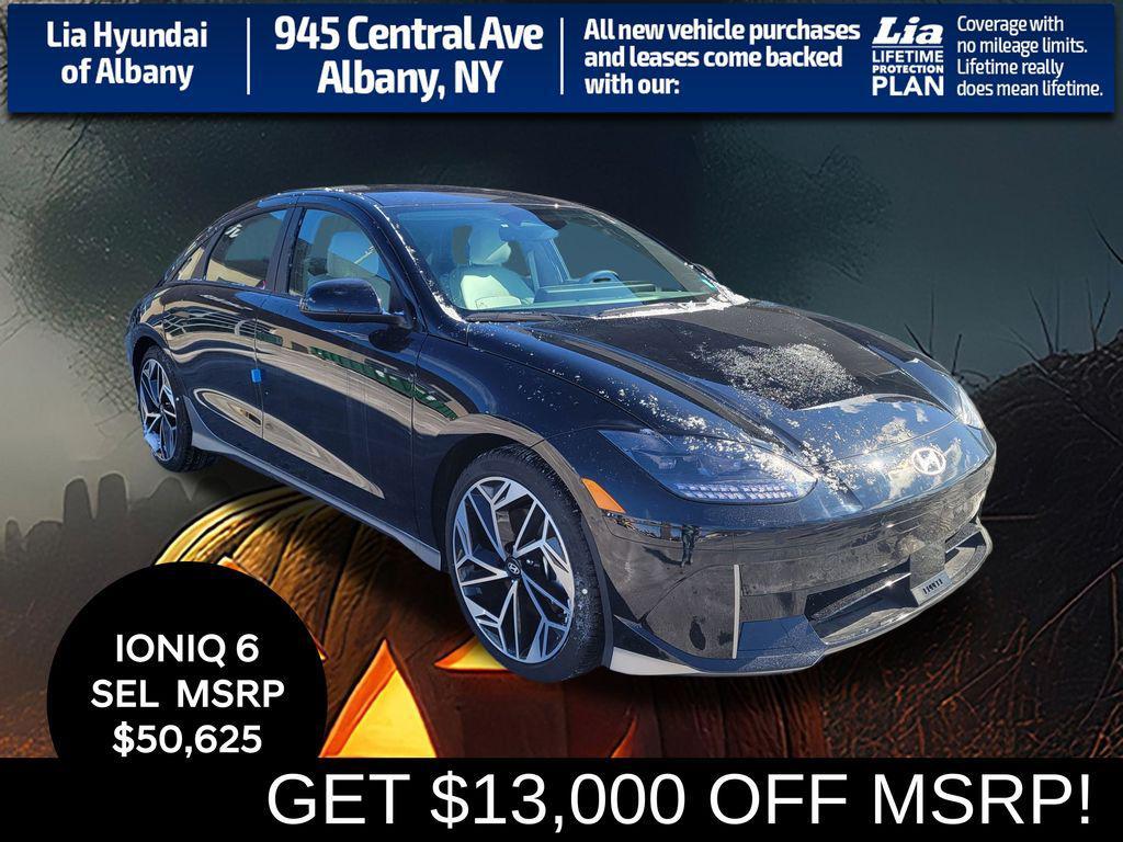 new 2024 Hyundai IONIQ 6 car, priced at $50,625