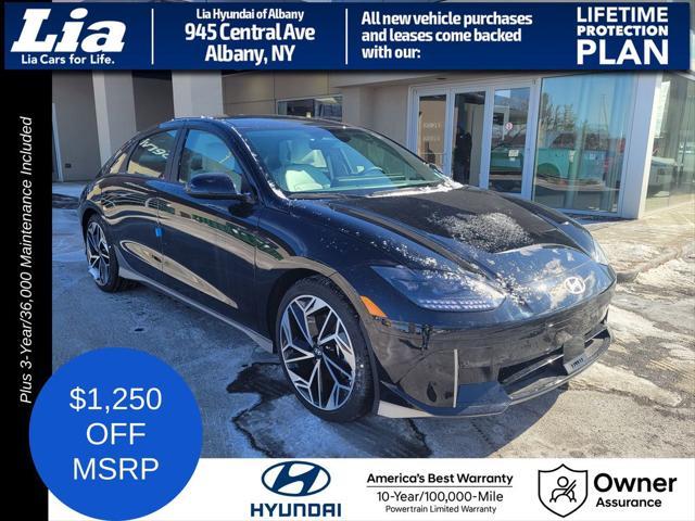 new 2024 Hyundai IONIQ 6 car, priced at $50,625