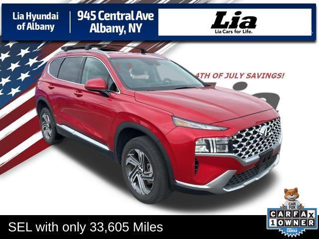 used 2022 Hyundai Santa Fe car, priced at $24,500