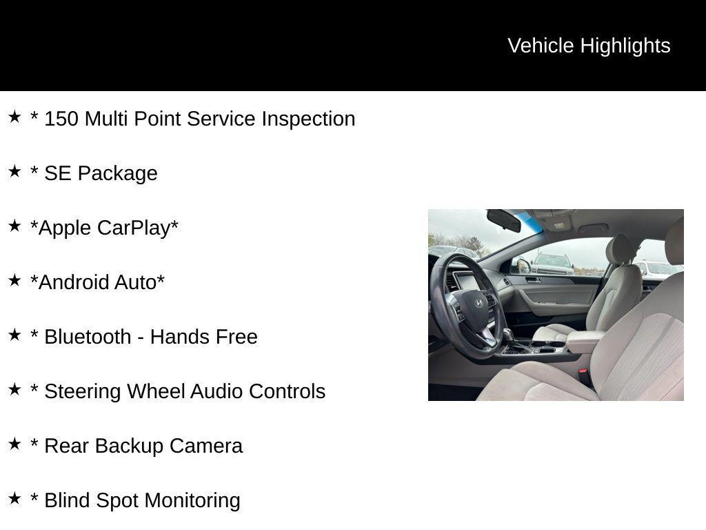 used 2019 Hyundai Sonata Hybrid car, priced at $14,500