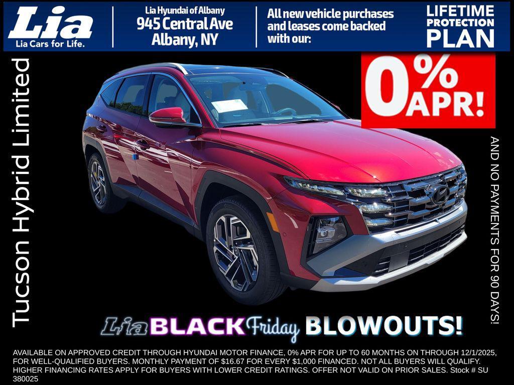 new 2025 Hyundai TUCSON Hybrid car, priced at $44,080