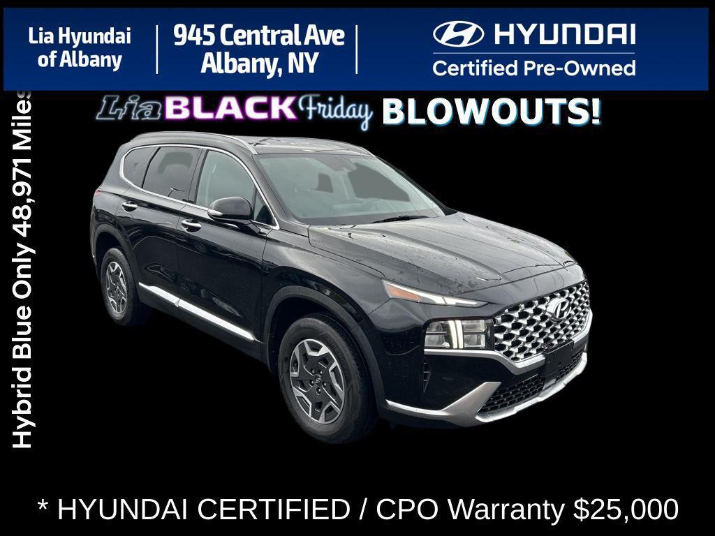 used 2022 Hyundai SANTA FE HEV car, priced at $25,000