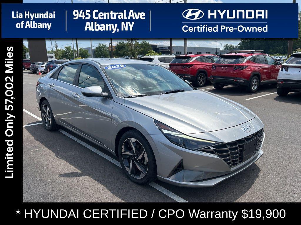 used 2022 Hyundai Elantra car, priced at $19,900