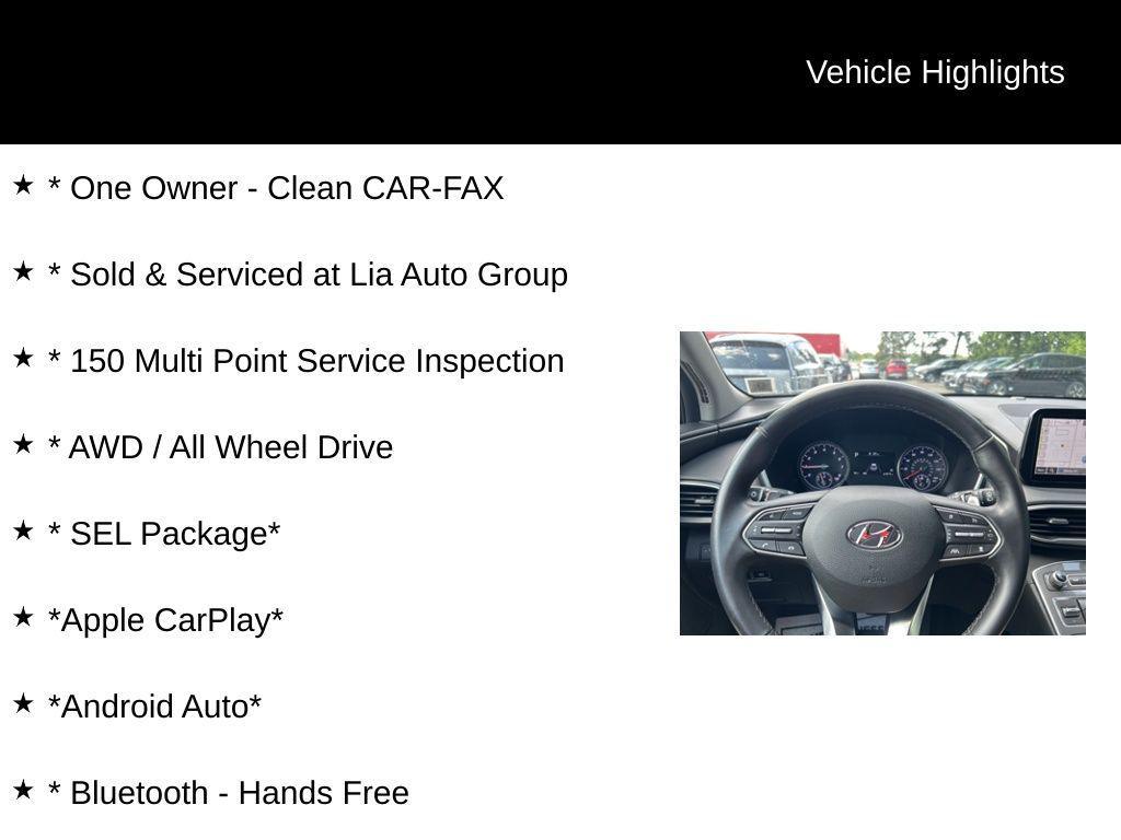 used 2023 Hyundai Santa Fe car, priced at $20,000