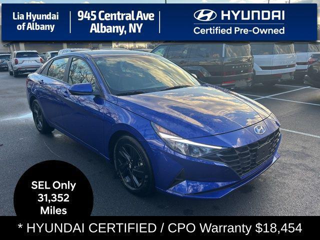 used 2023 Hyundai Elantra car, priced at $18,454