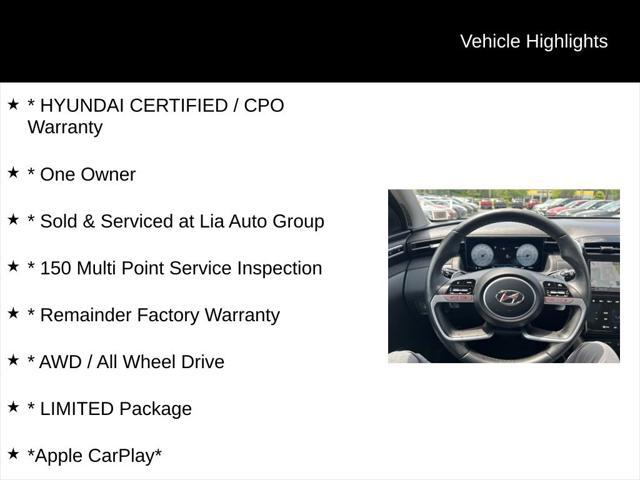 used 2022 Hyundai Tucson car, priced at $27,838