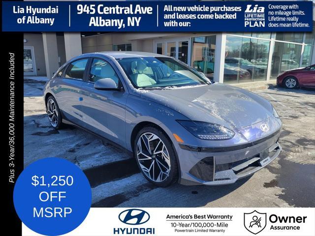 new 2025 Hyundai IONIQ 6 car, priced at $50,930