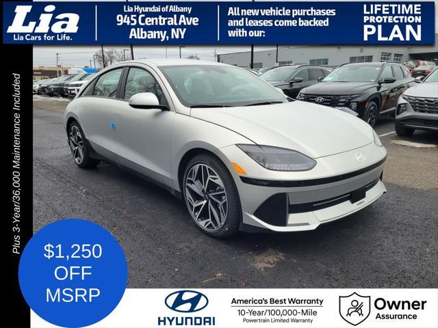 new 2025 Hyundai IONIQ 6 car, priced at $51,815