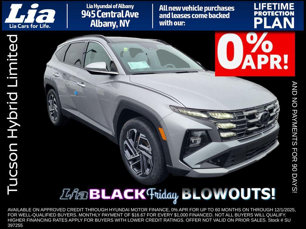new 2025 Hyundai TUCSON Hybrid car, priced at $43,890