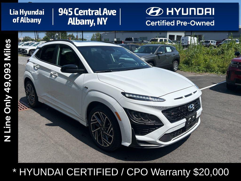 used 2022 Hyundai Kona car, priced at $20,000