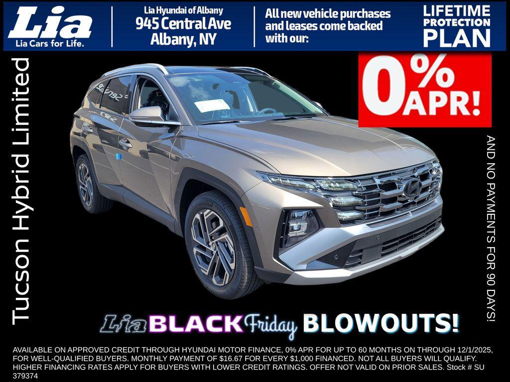 new 2025 Hyundai TUCSON Hybrid car, priced at $43,580
