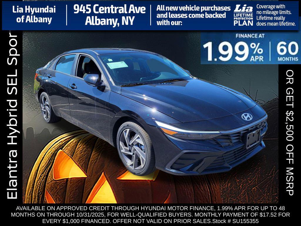 new 2025 Hyundai ELANTRA HEV car, priced at $29,205