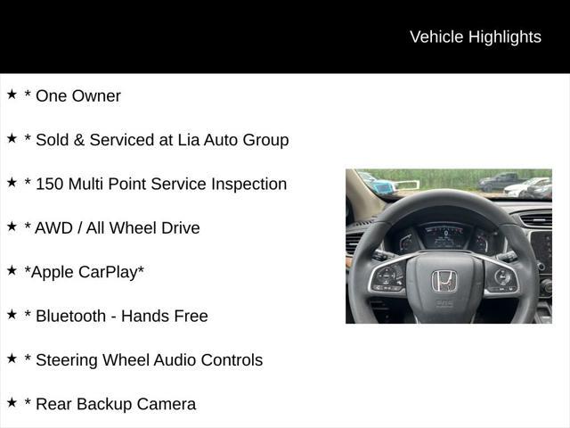 used 2018 Honda CR-V car, priced at $20,796