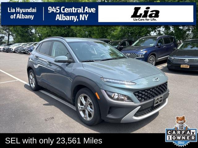 used 2022 Hyundai Kona car, priced at $21,435