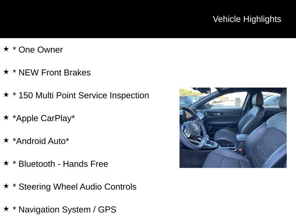 used 2023 Kia Forte car, priced at $18,900