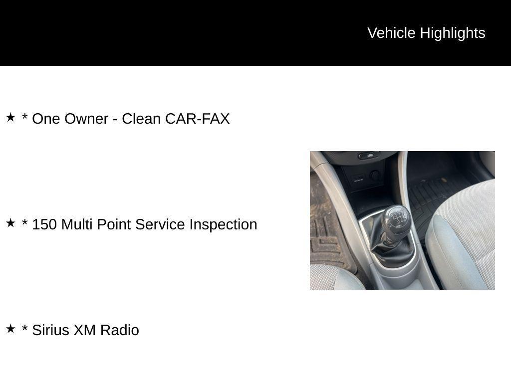 used 2013 Hyundai Accent car, priced at $5,000