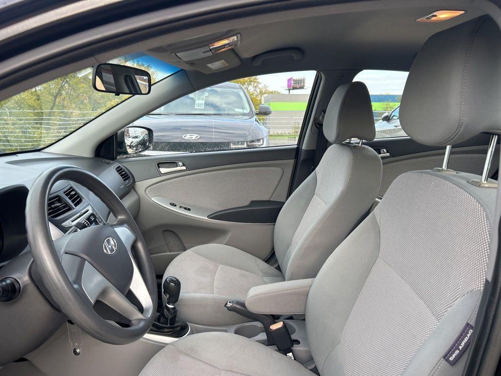 used 2013 Hyundai Accent car, priced at $5,000