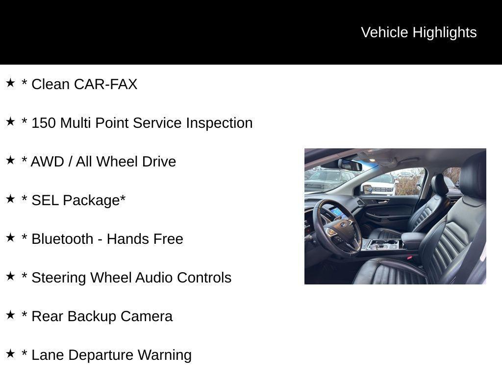used 2020 Ford Edge car, priced at $15,000